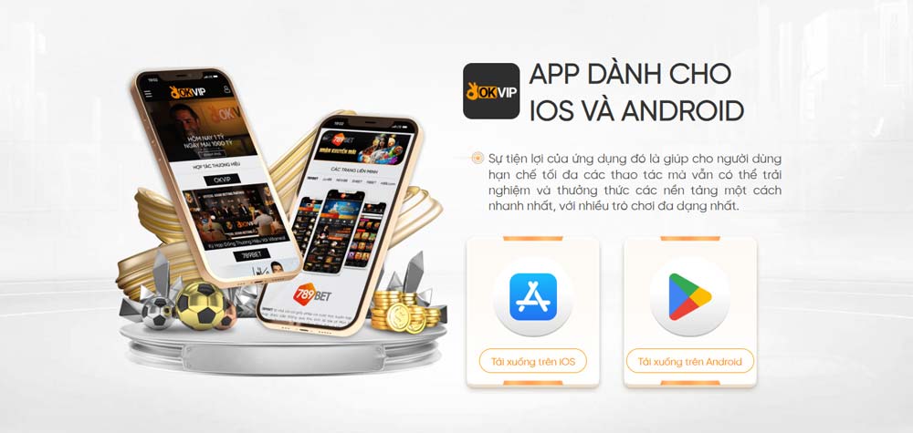 Hướng dẫn tải app Okvip
